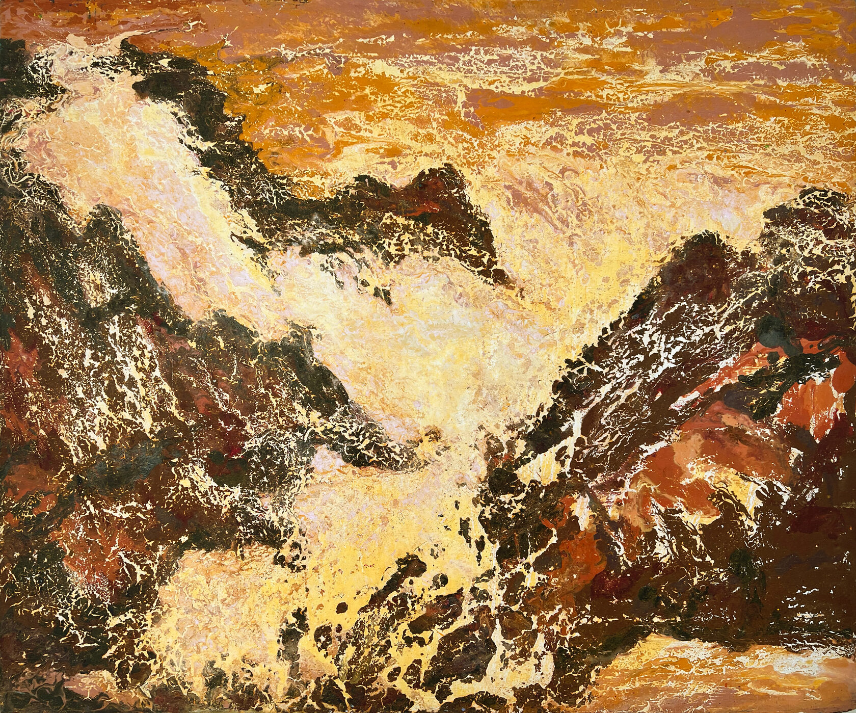 Sunset Waves