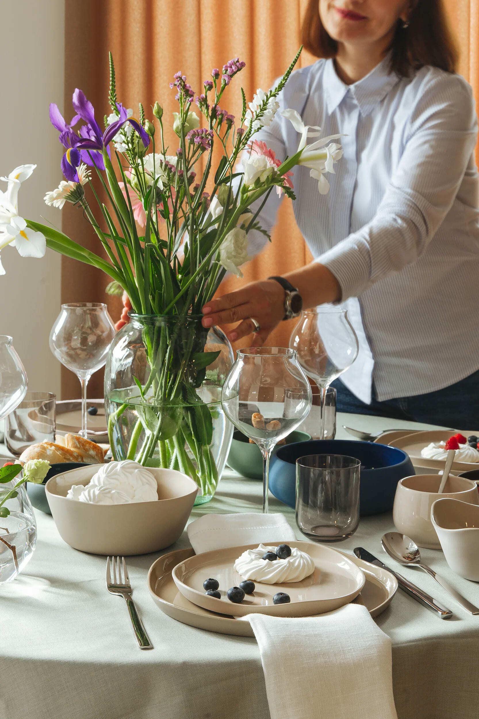 Сервировка столов для фотосессий