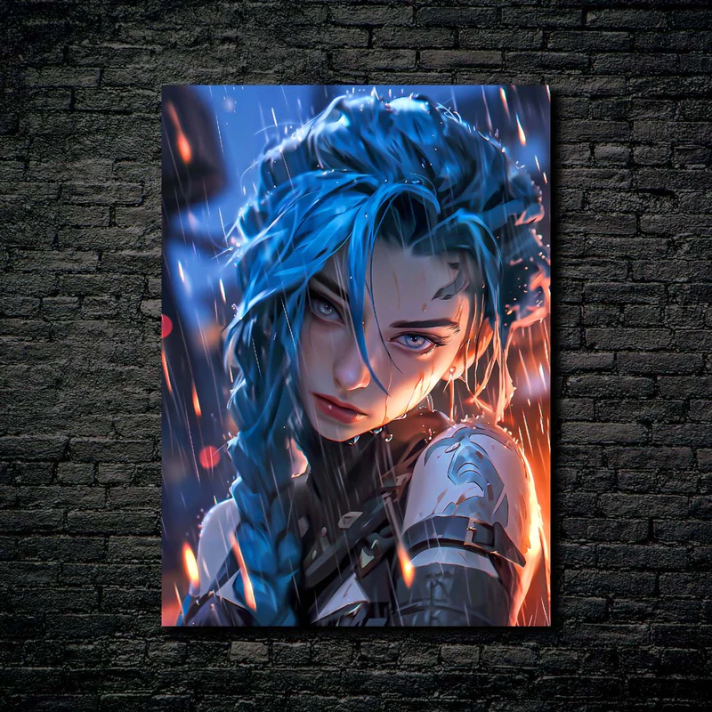 Крутой Арт/Картина на металле которая украсит ваш Интерьер! Jinx
