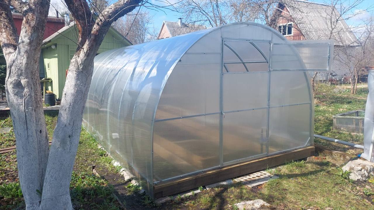 готовая оцинкованная теплица от производителя