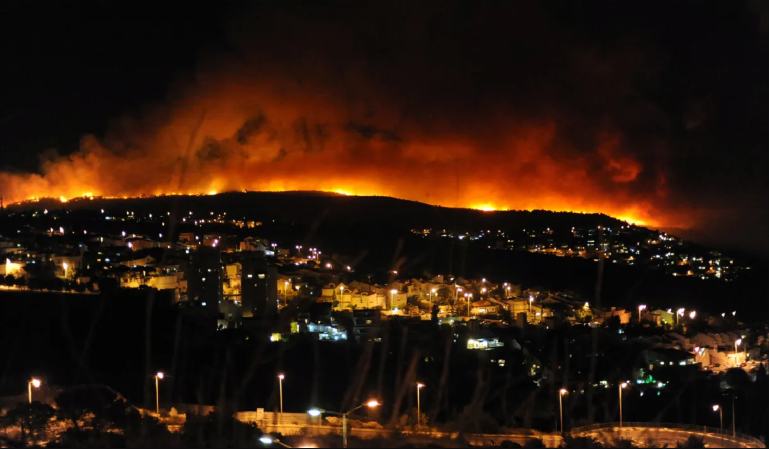 Пожар на горе. Пожар на горе Кармель в Хайфе 2010 год. Лес на горе Хайфа.