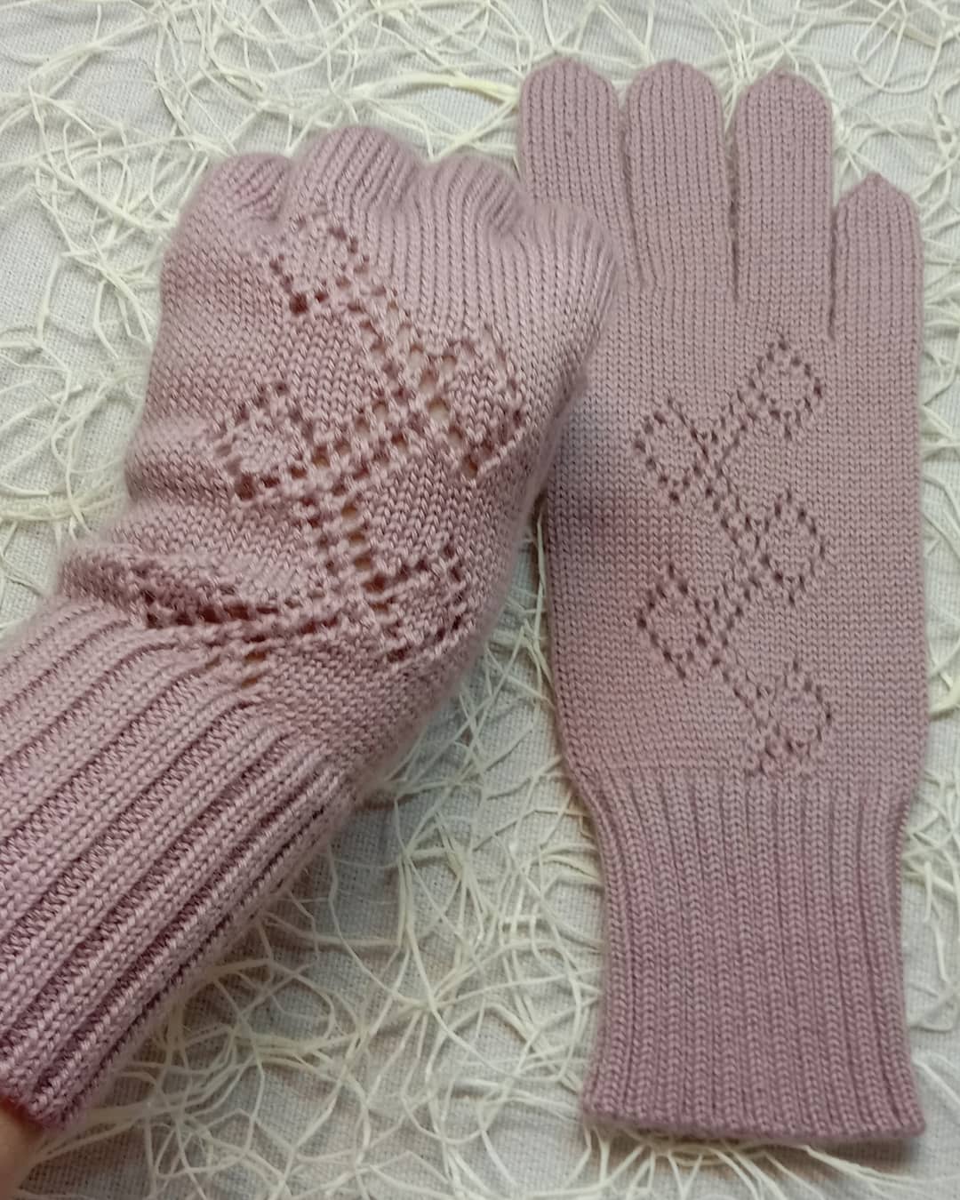 перчатки теплые