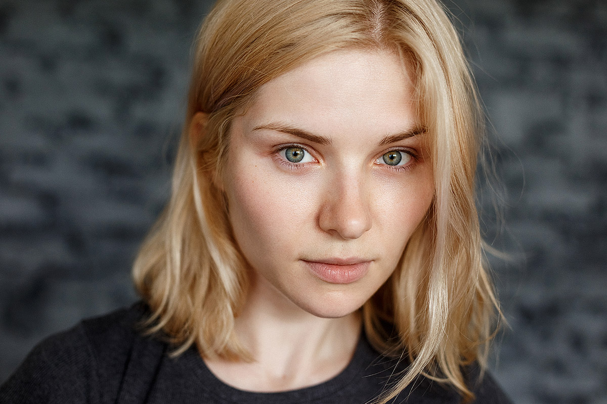 Съемка портрета в студии