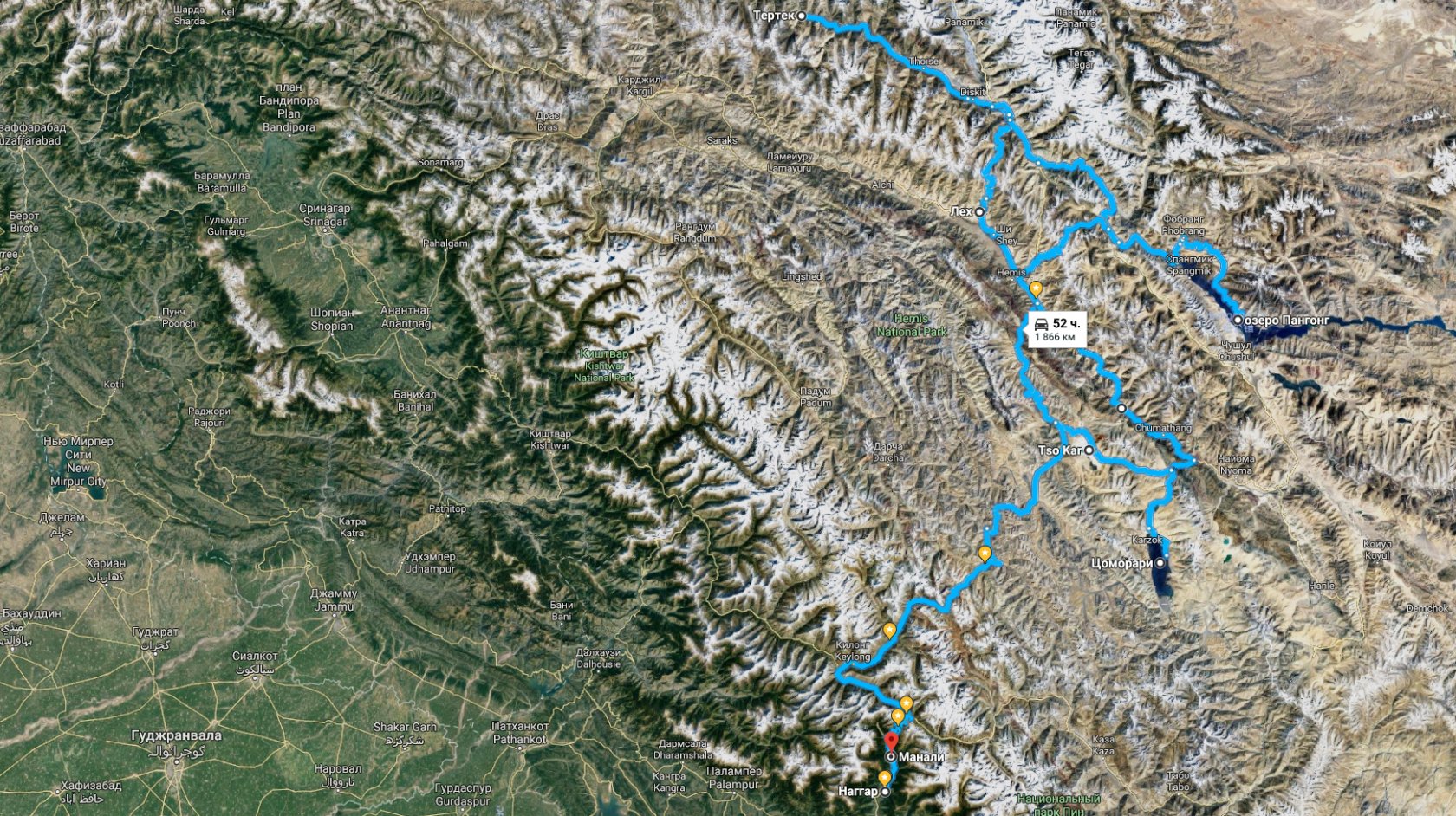 Откуда и куда тянутся Гималаи