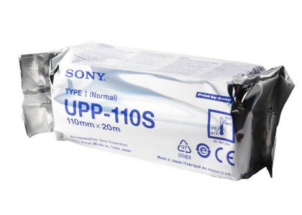 Бумага upp-110s Sony 110*20. Бумага для УЗИ Sony upp-110s. Термобумага сони upp-110s. Бумага для УЗИ upp-110s.